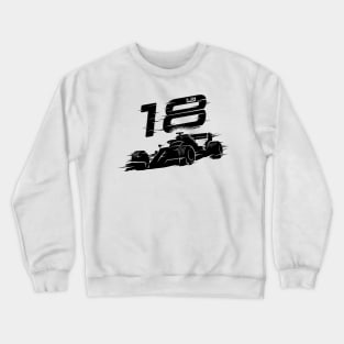 We Race On! 18 [Black] Crewneck Sweatshirt